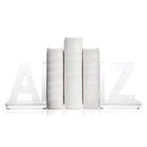 Acrylic | Lucite A to Z Bookends
